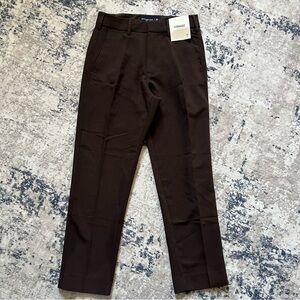 Abercrombie & Fitch Straight Leg Brown Dress Pant Size 28 NWT